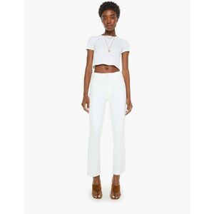 Mother The Hustler Ankle Fray Fairest Of Them Jeans  All Size 24